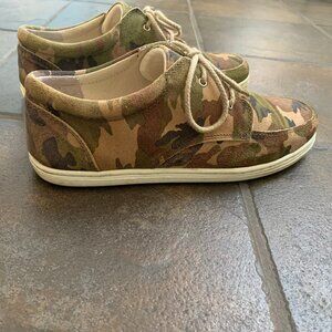 Comme des Garcons SHIRT x Porter camo shoes